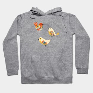 Winter Birds Hoodie